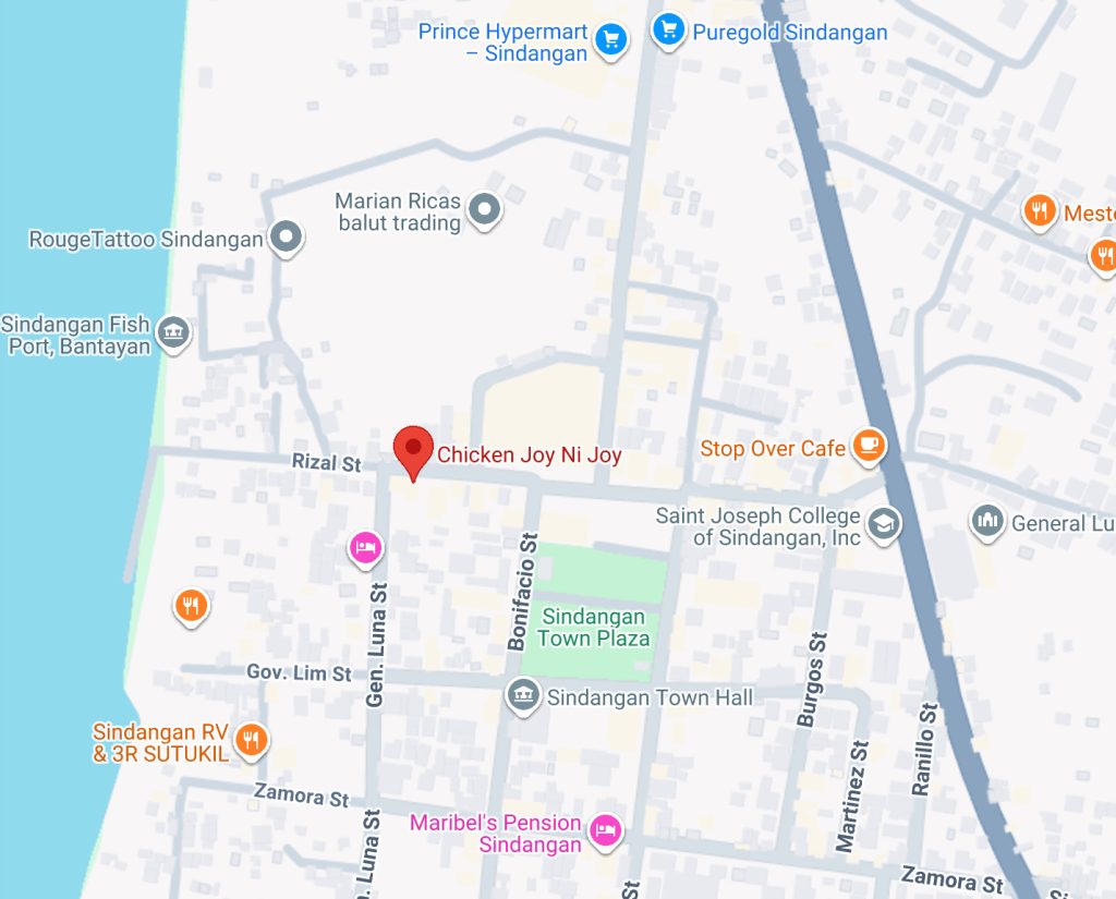 Chicken Joy Ni Joy Sindangan