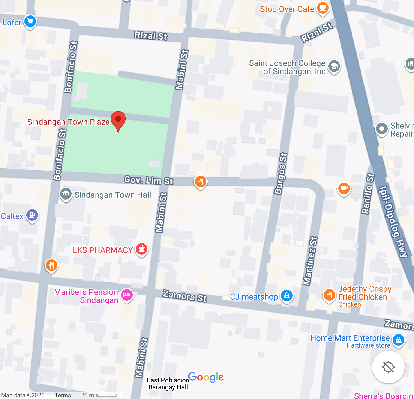 Directions to Sindangan Plaza